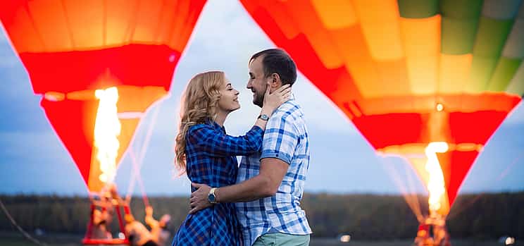Photo 1 Hot Air Balloon Flight: Romance for Two
