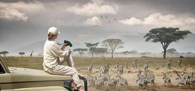 Foto 1 Safari mit Übernachtung im Aquila Wildreservat