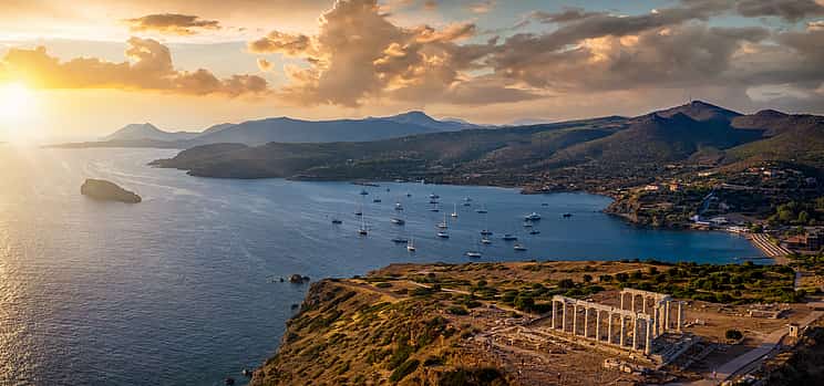 Photo 1 Cape Sounio Private Tour from Athens with Greek Traditional Food