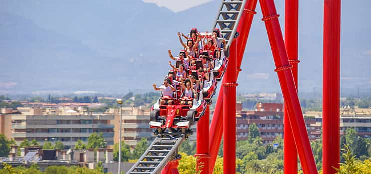 Photo 1 Port Aventura and Ferrari Land: Full-day Trip from Barcelona