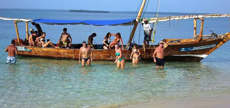 Photo 1 Full-day Blue Lagoon and Sandbank Boat Tour from Zanzibar