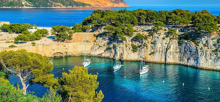 Foto 1 Ganztägiger Segelausflug in den Calanques ab Marseille