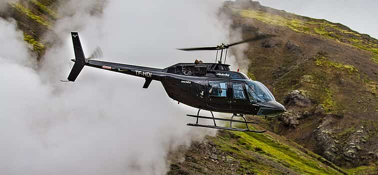 Foto 1 Excursión en helicóptero por el País de las Brujas y los Duendes-Kerlingarfjöll