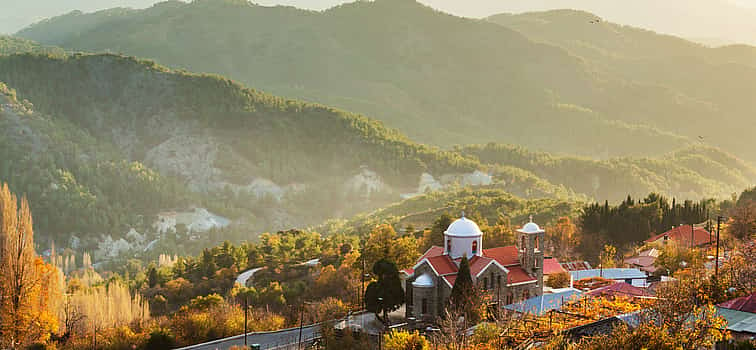 Foto 1 Troodos-Gebirge von Paphos aus