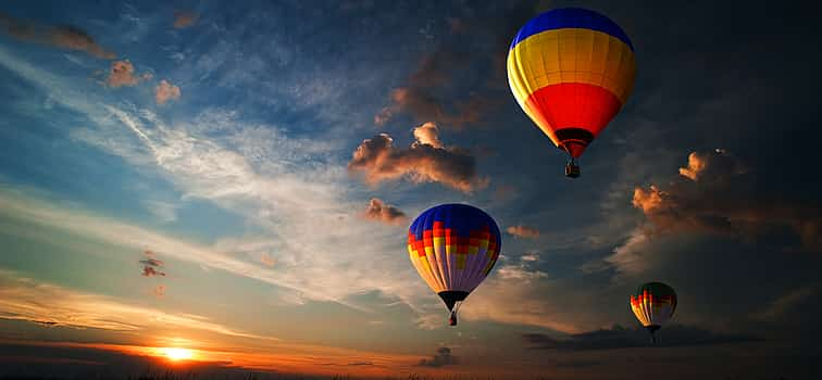 Foto 1 Heißluftballonfahrt über die Wüste von Marrakesch