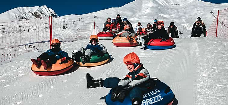 Photo 1 Private Snow Rafting Tour in Tsaghkadzor