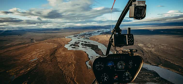 Foto 1 Kontinentalverwerfung und geothermische Helikoptertour