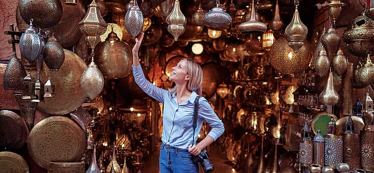 Photo 1 Marrakech Private Half-day Shopping Tour