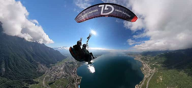 Foto 1 Vuelo biplaza en parapente en Montreux