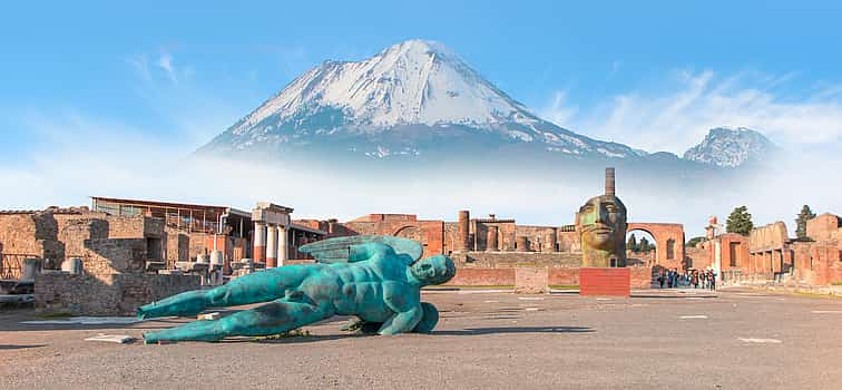 Foto 1 Pompeya y el Vesubio desde Sorrento - Sáltese la cola